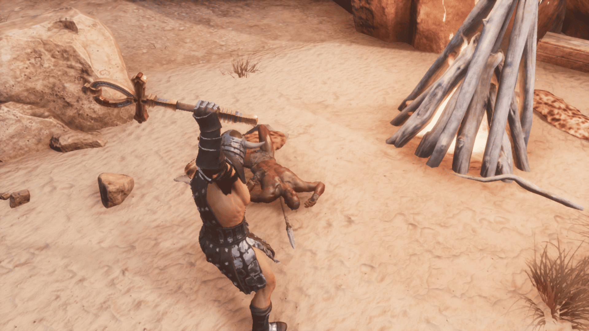 Conan Exiles Offering to Mitra mitraen ankh